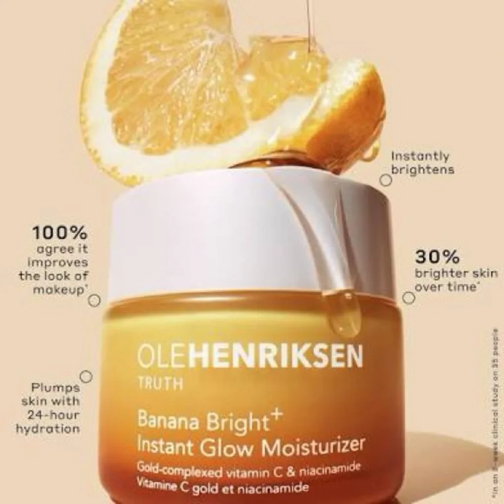 Ole Henriksen BANANA BRIGHT+ FIRM AND GLOW MOISTURIZER,VITAMIN C & NIACINAMIDE